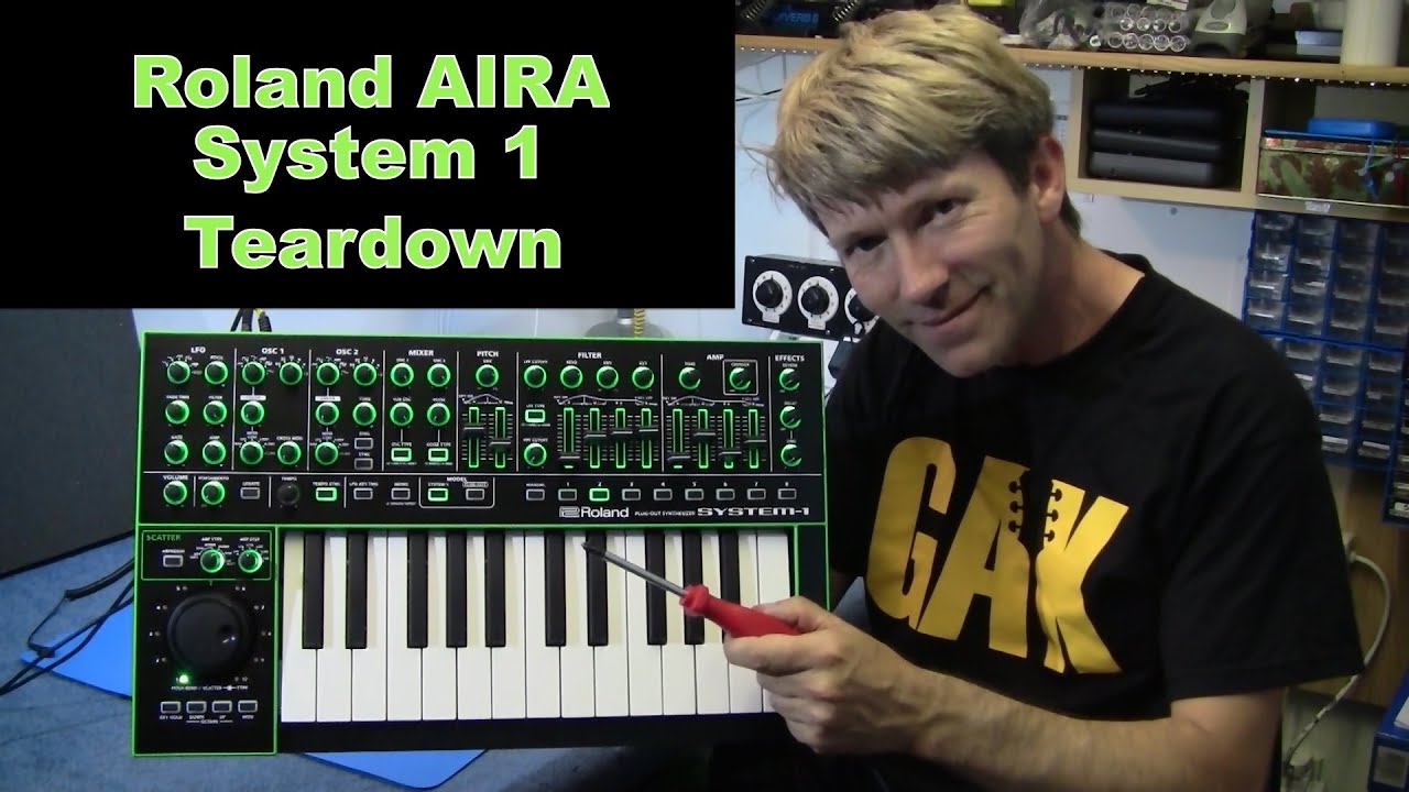 MF#29 Roland AIRA system 1 Teardown & a look inside