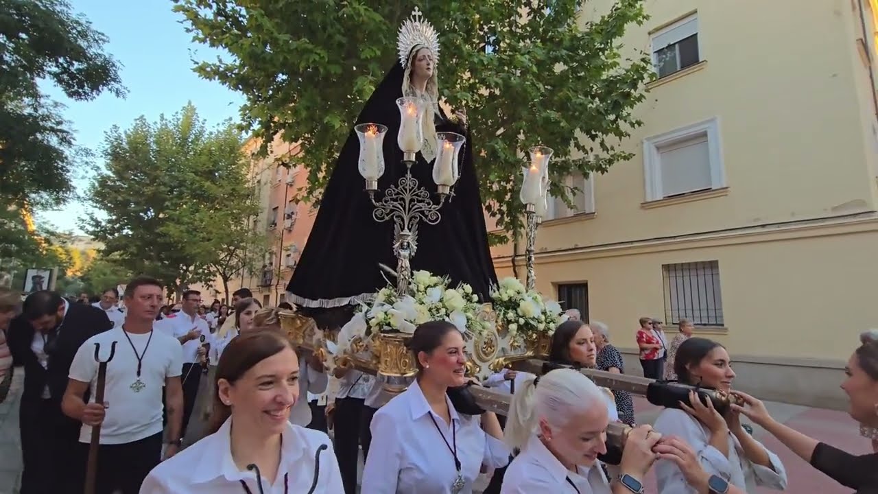 VIRGEN DE LOS DOLORES TOLEDO 2024 . Parroquia de Santiago el Mayor