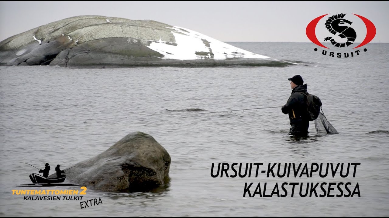 Kuivapuku kalastukseen | Tuntemattomien kalavesien tulkit