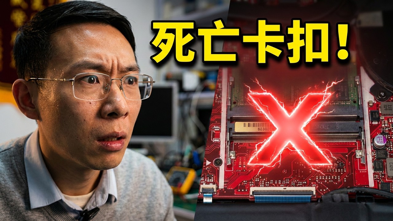 被华硕设计逼疯的瞬间！光感断电闹乌龙！死亡卡扣才是真要命！#华硕 #光感断电 #死亡卡扣 #设计 #笔记本维修