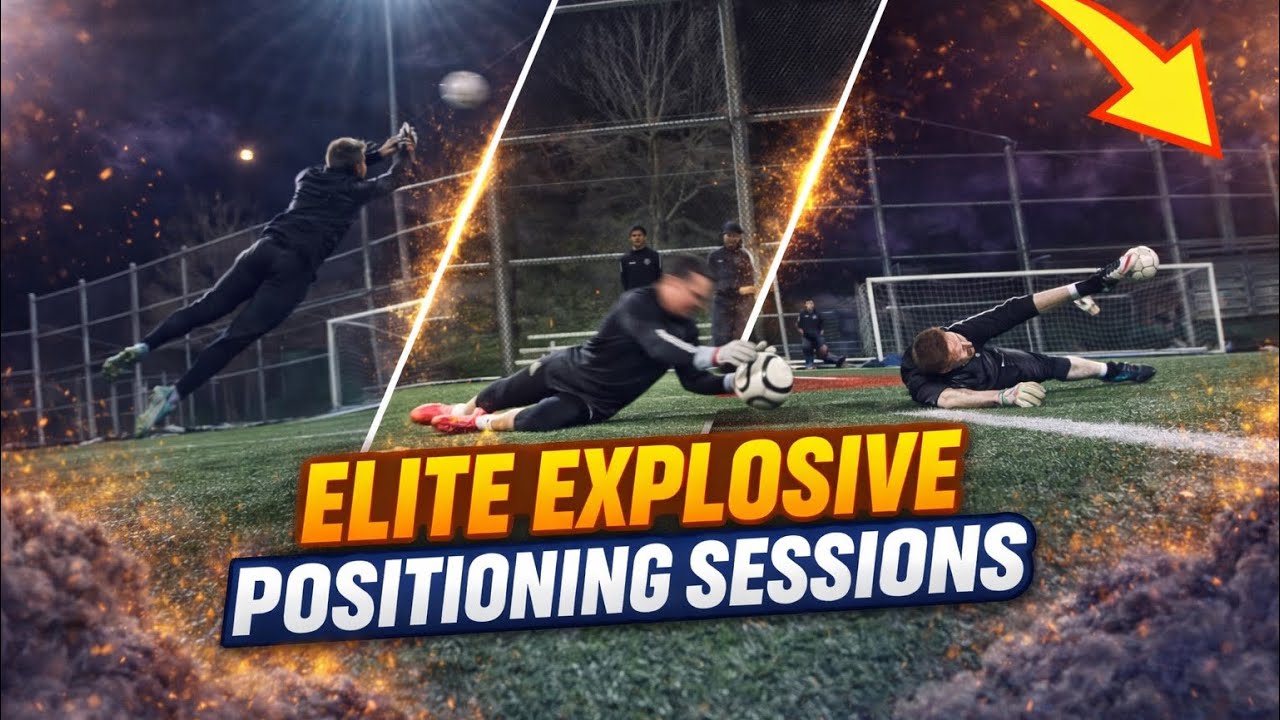 Goalkeeper Positioning & Explosive Drills Training LAMO Gas