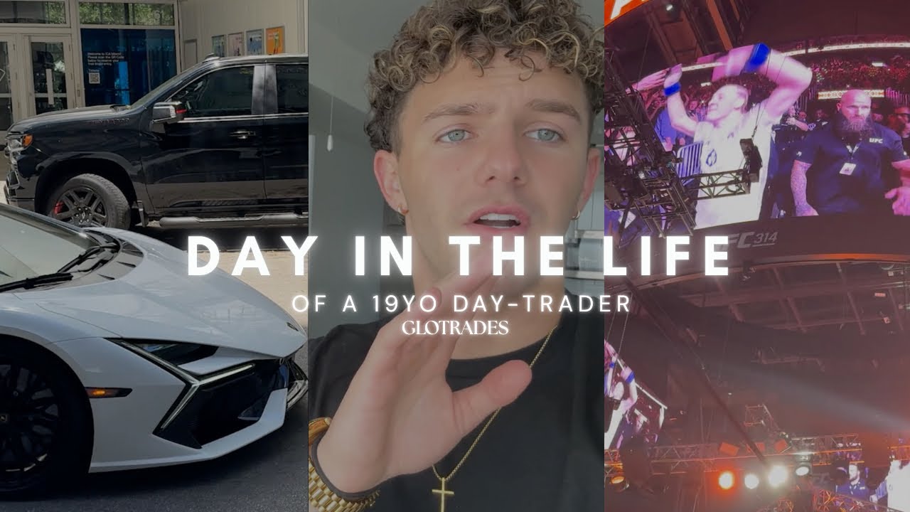 My First Vlog As A Profitable 19 Year Old DayTrader 