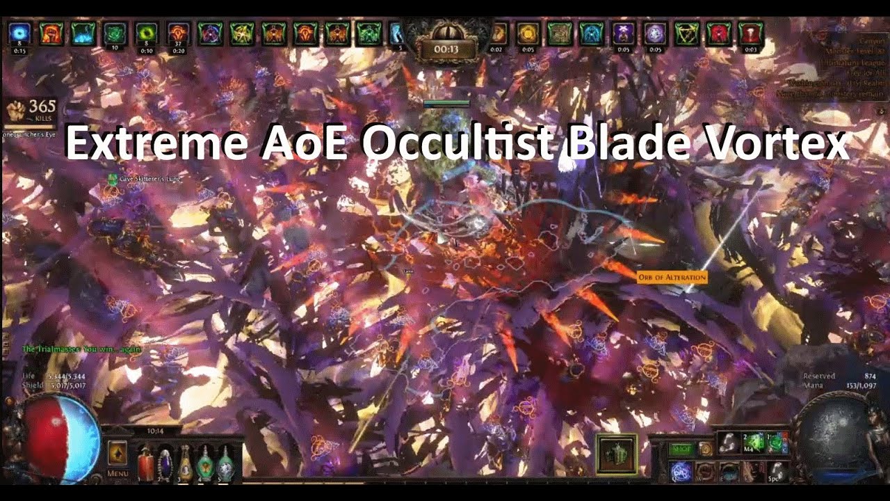 Fire BV Occultist - Big AoE Clear map showcase