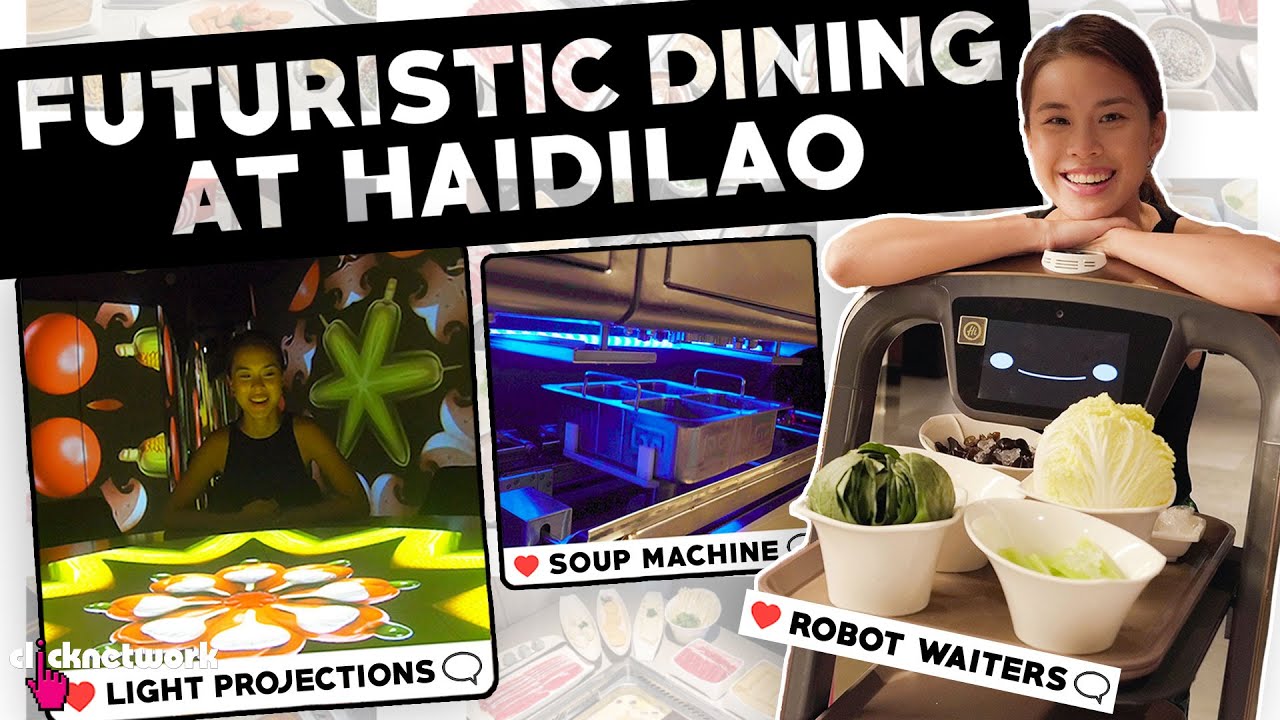 Futuristic Dining At Haidilao - Behind The Feed: EP5