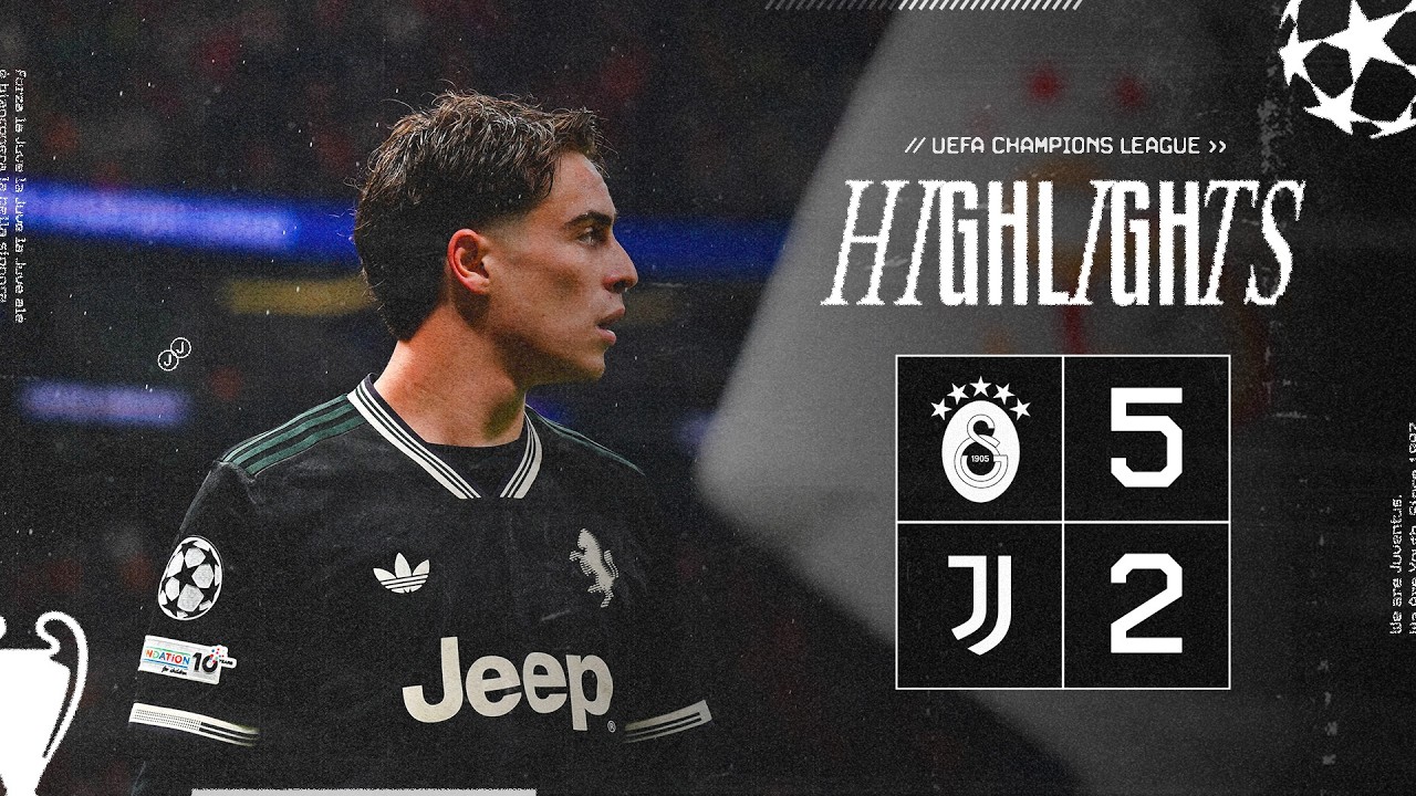 Galatasaray 5-2 Juventus | HIGHLIGHTS Champions League