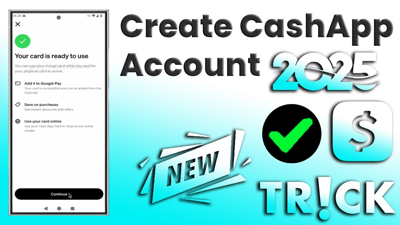 Cashapp new update | How to create cashapp account | cash app create method 2025