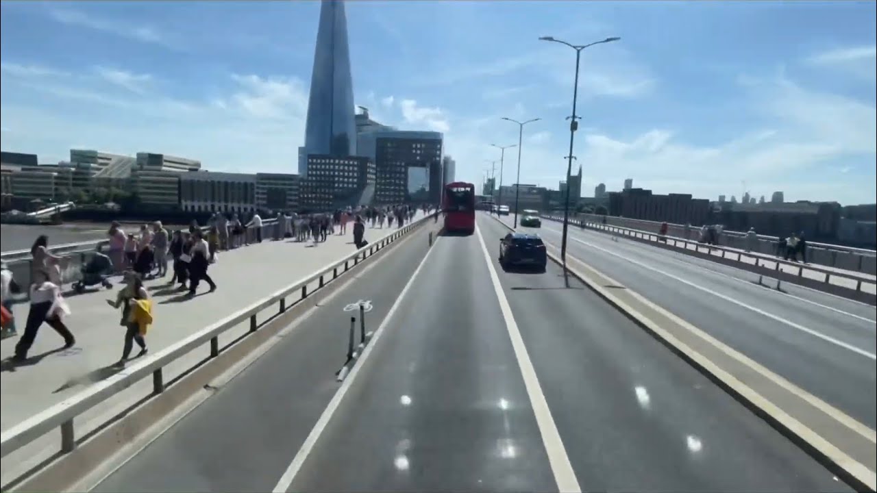 FULL ROUTE VISUAL | London Bus Route 17: Archway - London Bridge | LJ19 CTZ (BDE2615)
