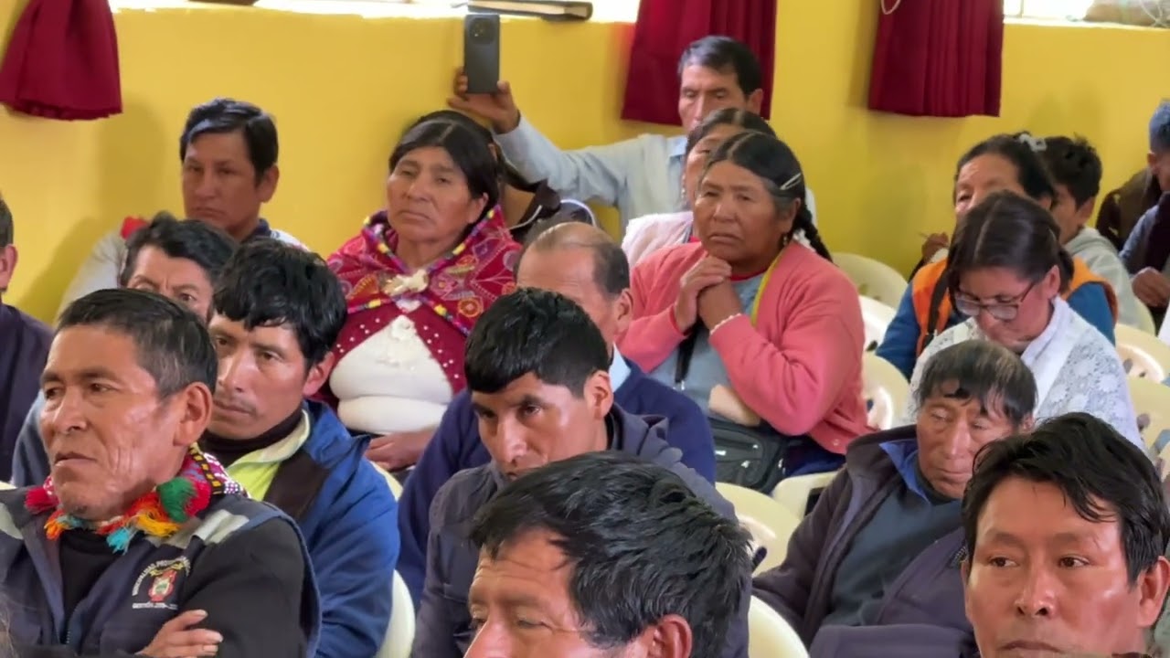 Reflexión con el Padre Lucas en Quechua