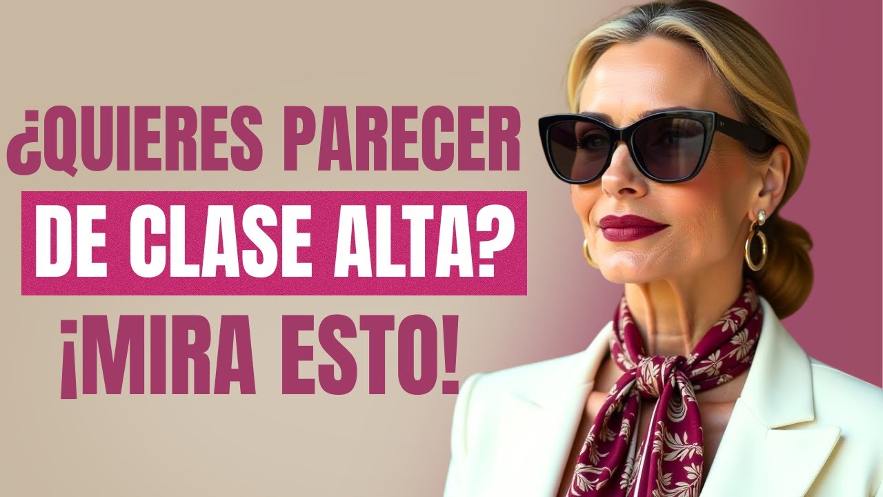 10 accesorios que hacen que las mujeres mayores de 50 años luzcan RICAS y Elegantes al instante