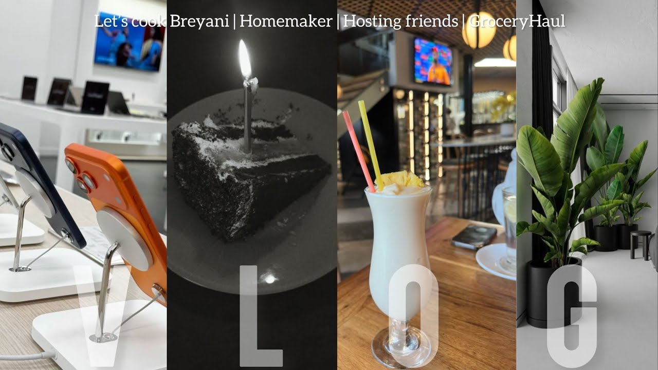 Weekly Vlog|| Homemaker | Let’s Cook Breyani | My new baby😍|Hosting Friends || SA🇿🇦YouTuber