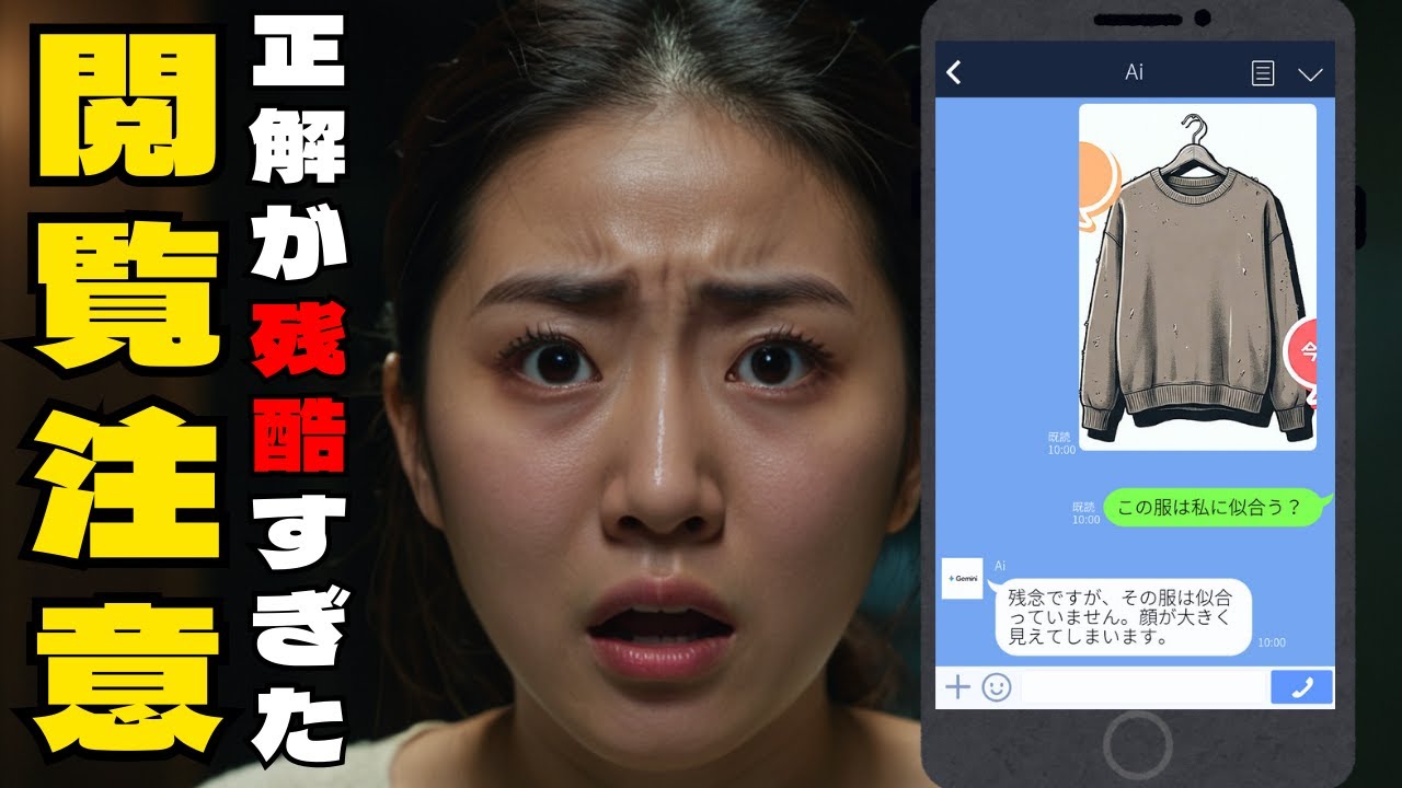 【閲覧注意】服選びで「ブス」になる人の共通点。AIに正解を聞いたら残酷すぎた…
