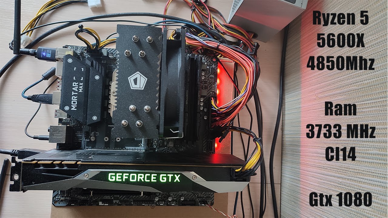 На что способен Amd Ryzen 5 5600X 4850Mhz + GTX 1080???  Тестирование в синтетике + в 14 играх!