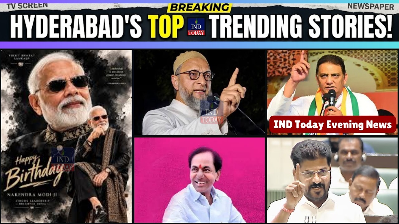 Hyderabad Evening News Bulletin, 17 September 2026 | IND Today