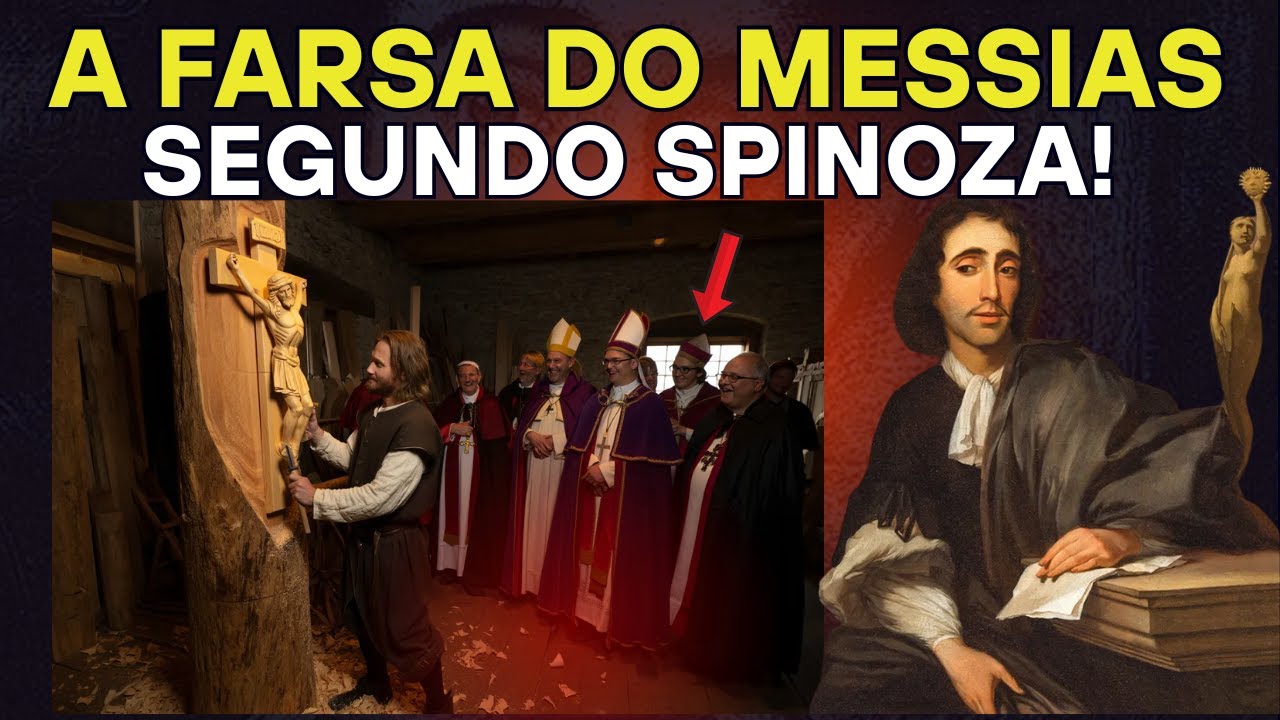 SPINOZA Revela Como a História de Jesus Foi REESCRITA Para Criar um Salvador Ideal