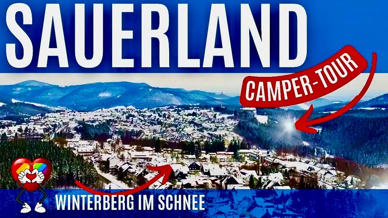 Winterzauber im Sauerland: Unser Abenteuer in Winterberg! ❄️🚐