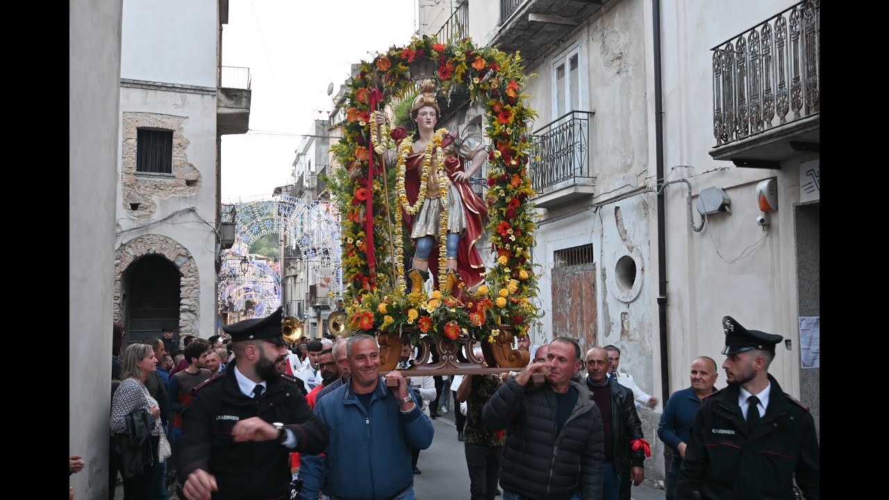 Guardavalle SANT'AGAZIO festa 2023. Magici momenti processionali 1/2
