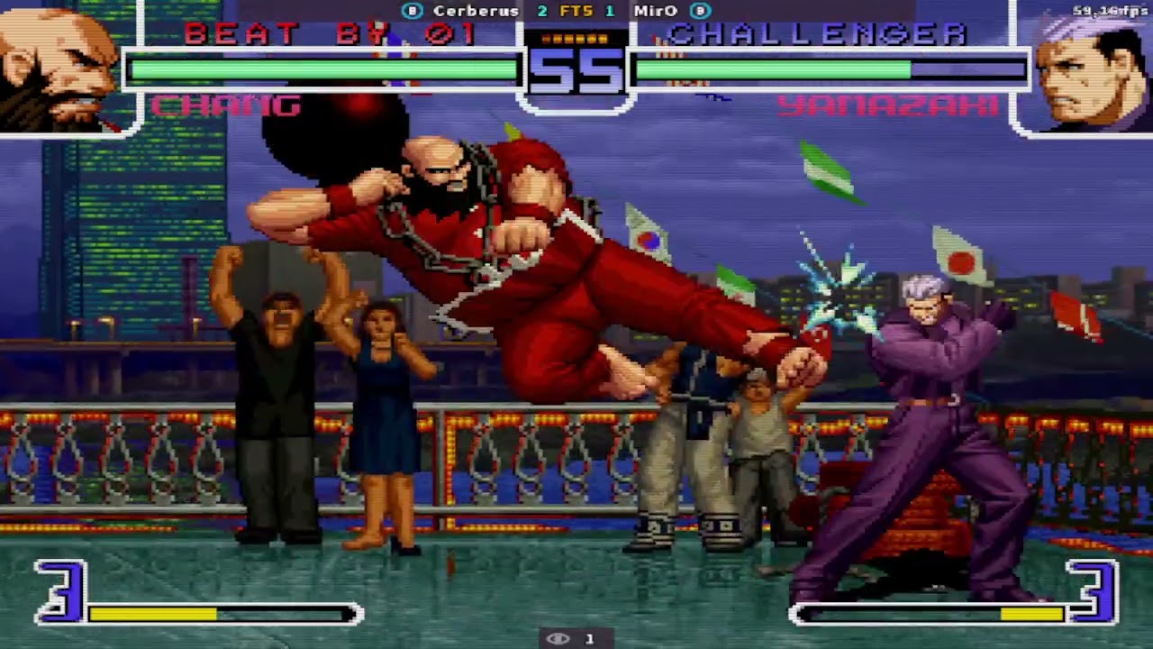 kof 2002 Cerberus Rank B vs Miro B FT5