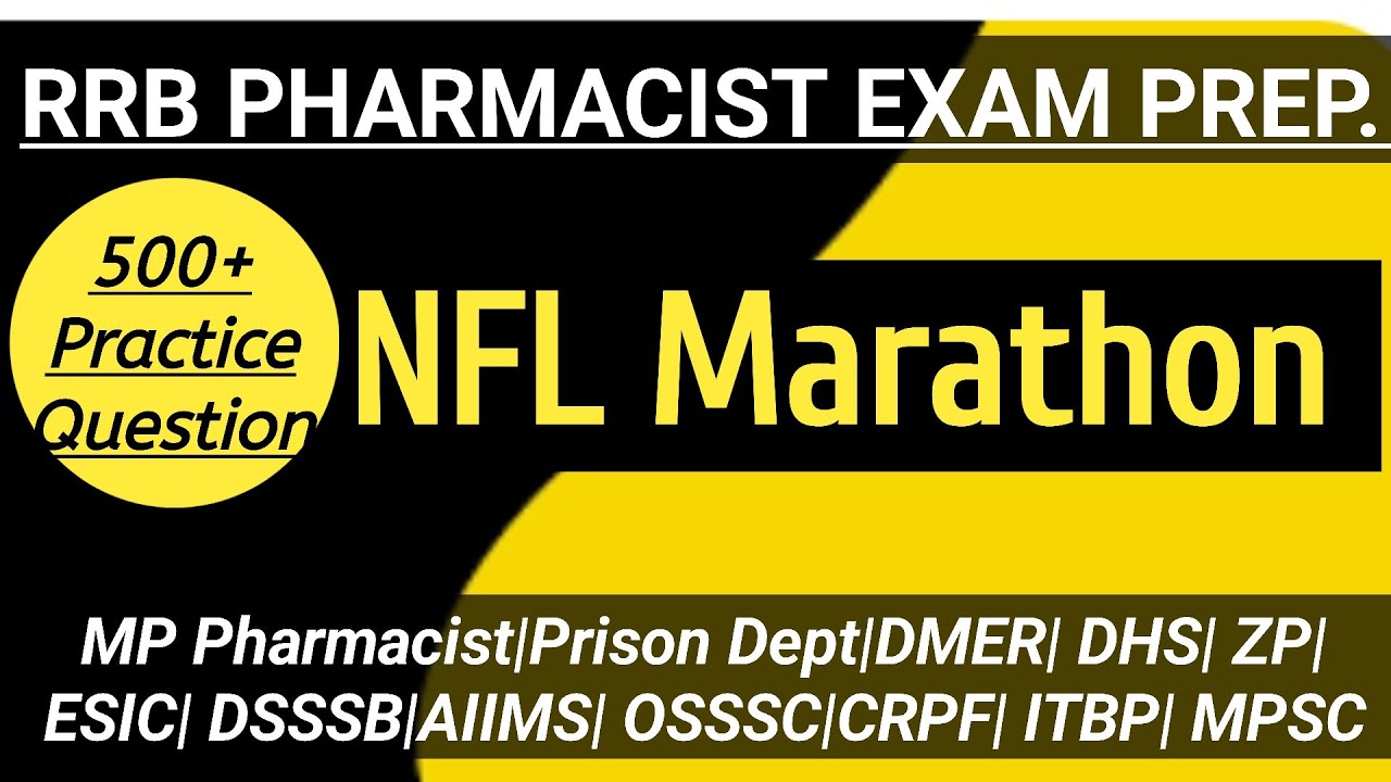 PHARMACIST MARATHON PREVIOUS YEARS QUESTION/TSPSC/ PRISON DEPT/NFL/MHSRB