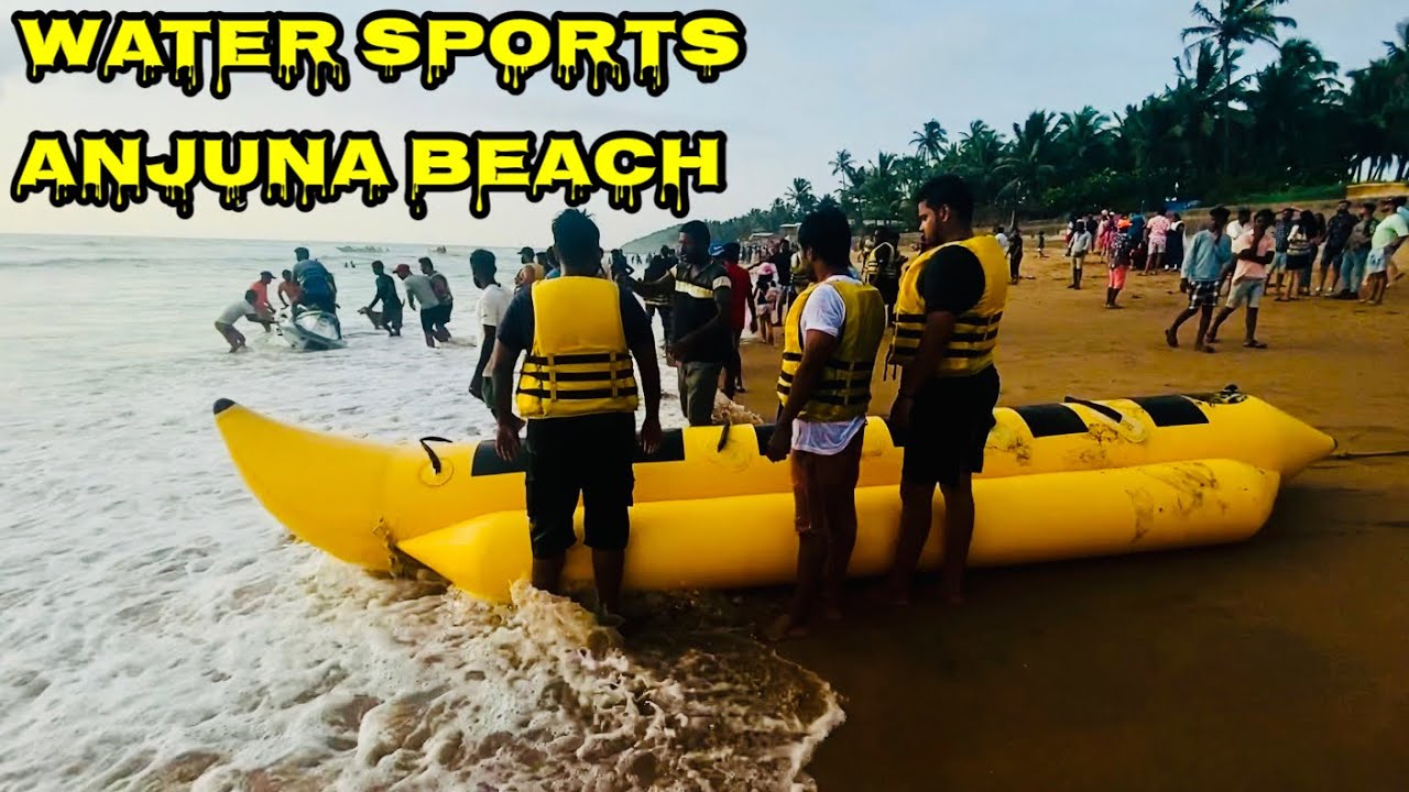 GOA - DAY 1 - PART 2 | ANJUNA BEACH |WATER SPORTS | BAGA BEACH NIGHT LIFE | 6 IDIOTS | TAMIL
