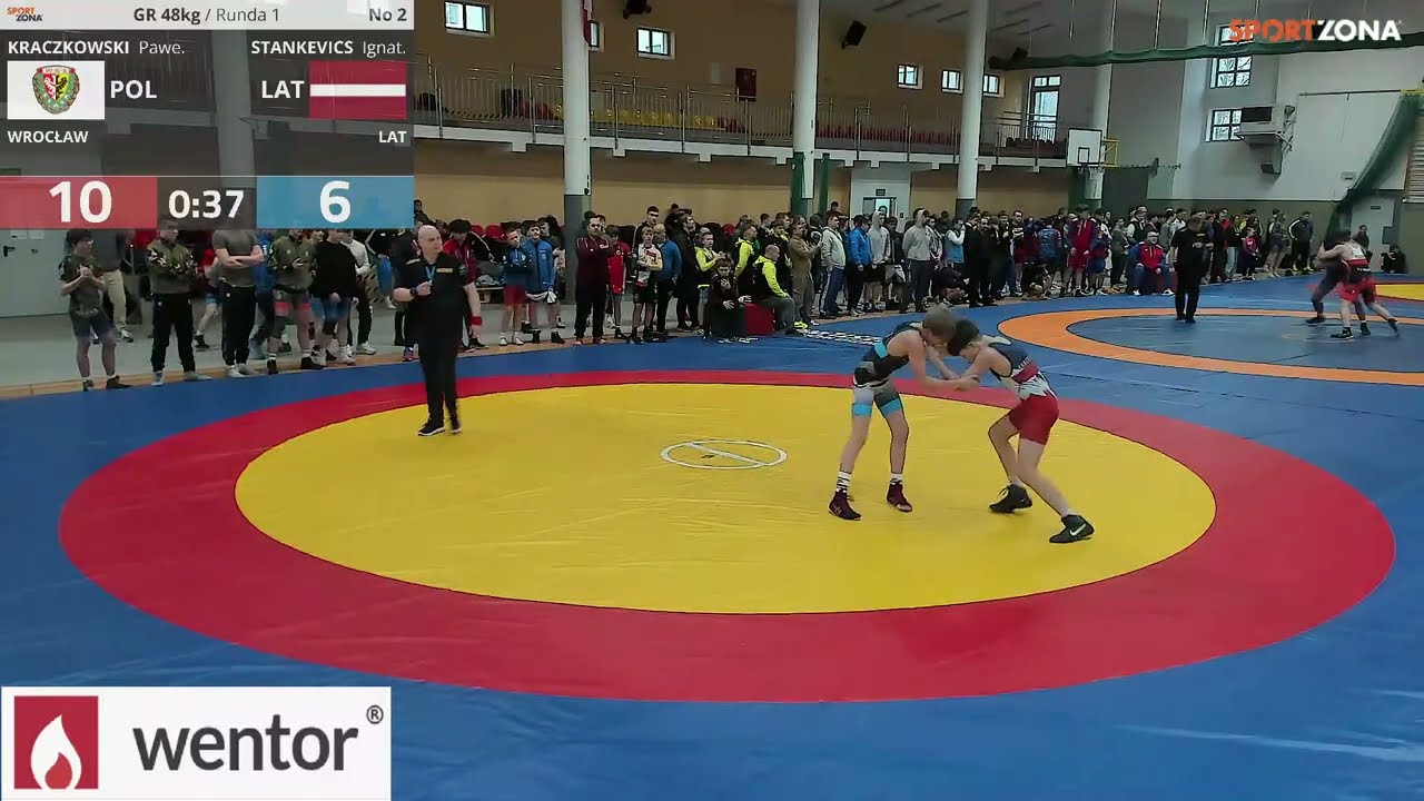 ZAPASY - (M1) Międzynarodowy Turniej Zapaśniczy AGROS CUP - Żary 2026. Mata 1.
