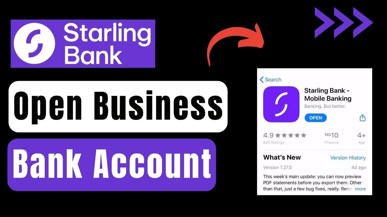 How To Open Starling Bank Business Account !