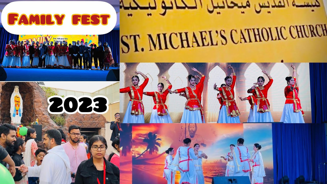 Family fest 2023/St.Michael church Sharjah /mummy’s kitchen world and vlog