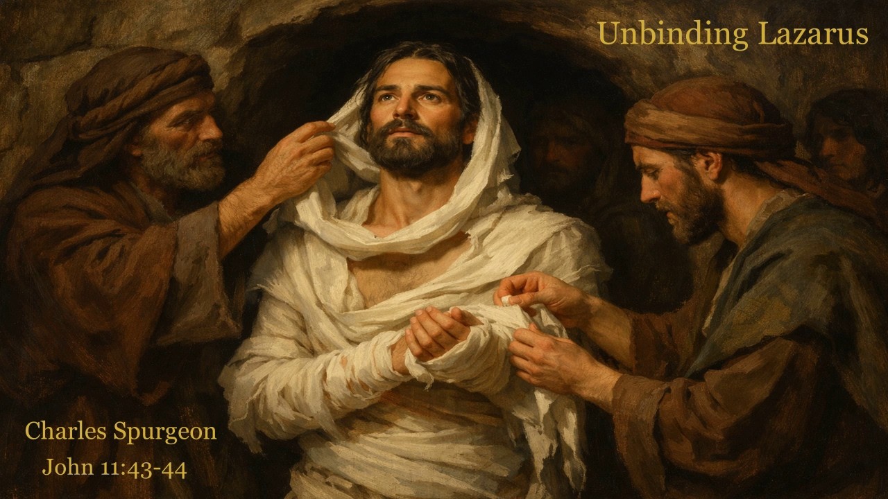 Unbinding Lazarus | John 11:43–44 | Charles Spurgeon | Loose Him and Let Him Go