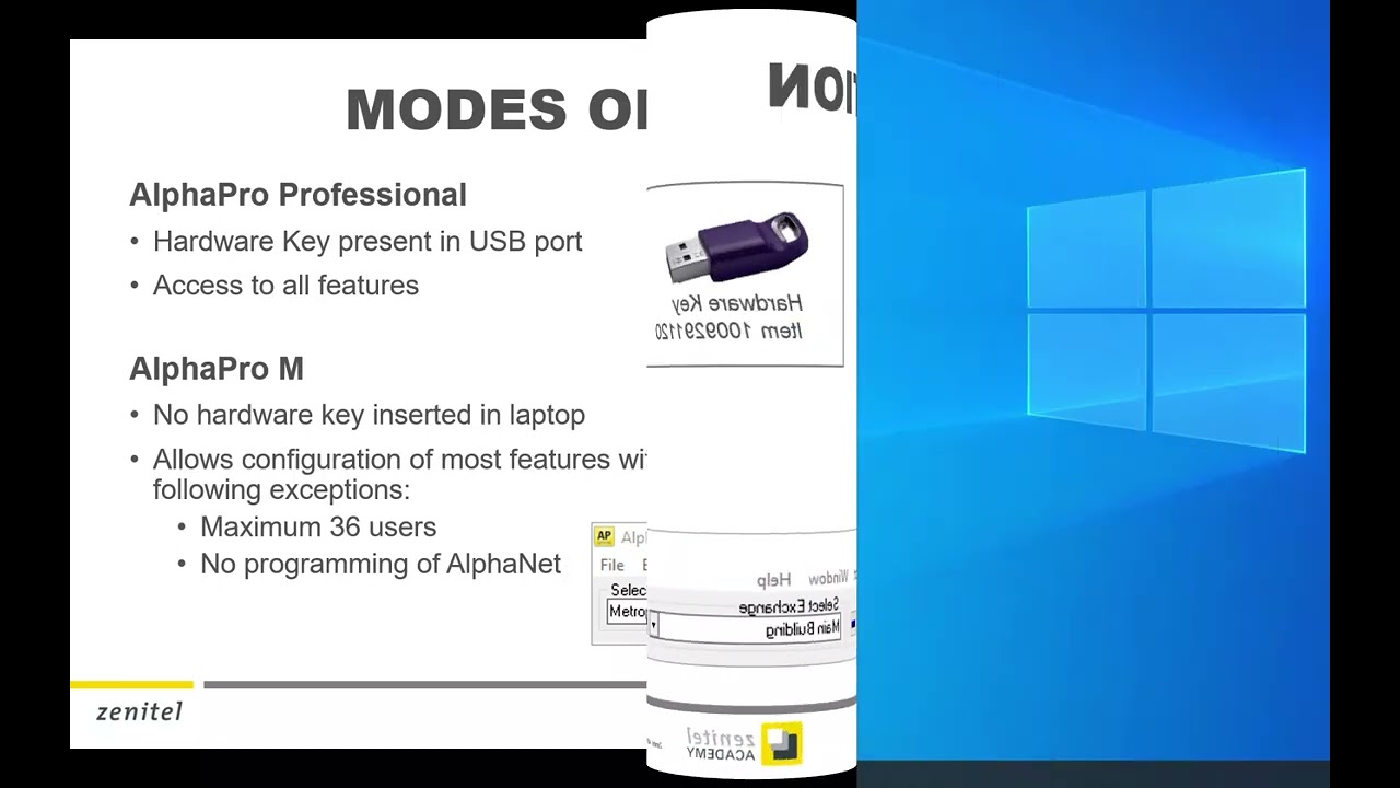 ICX-AlphaCom: How to Install AlphaPro and the USB Dongle Driver