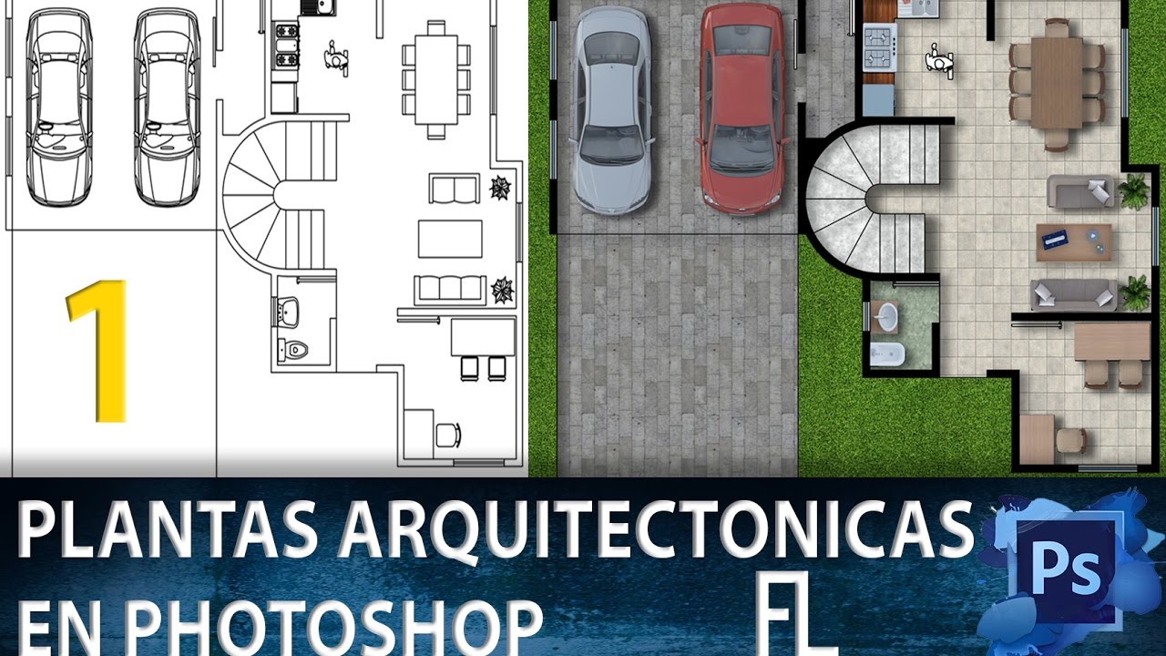 Capitulo 1- Como hacer Plantas Arquitectónicas con Photoshop
