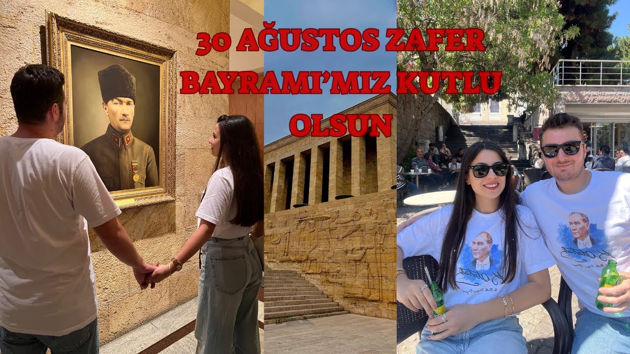 30 AĞUSTOS ZAFER BAYRAMI’MIZ KUTLU OLSUN. NE MUTLU TÜRK’ÜM DİYENE🇹🇷 #anıtkabir #ankaravlog 