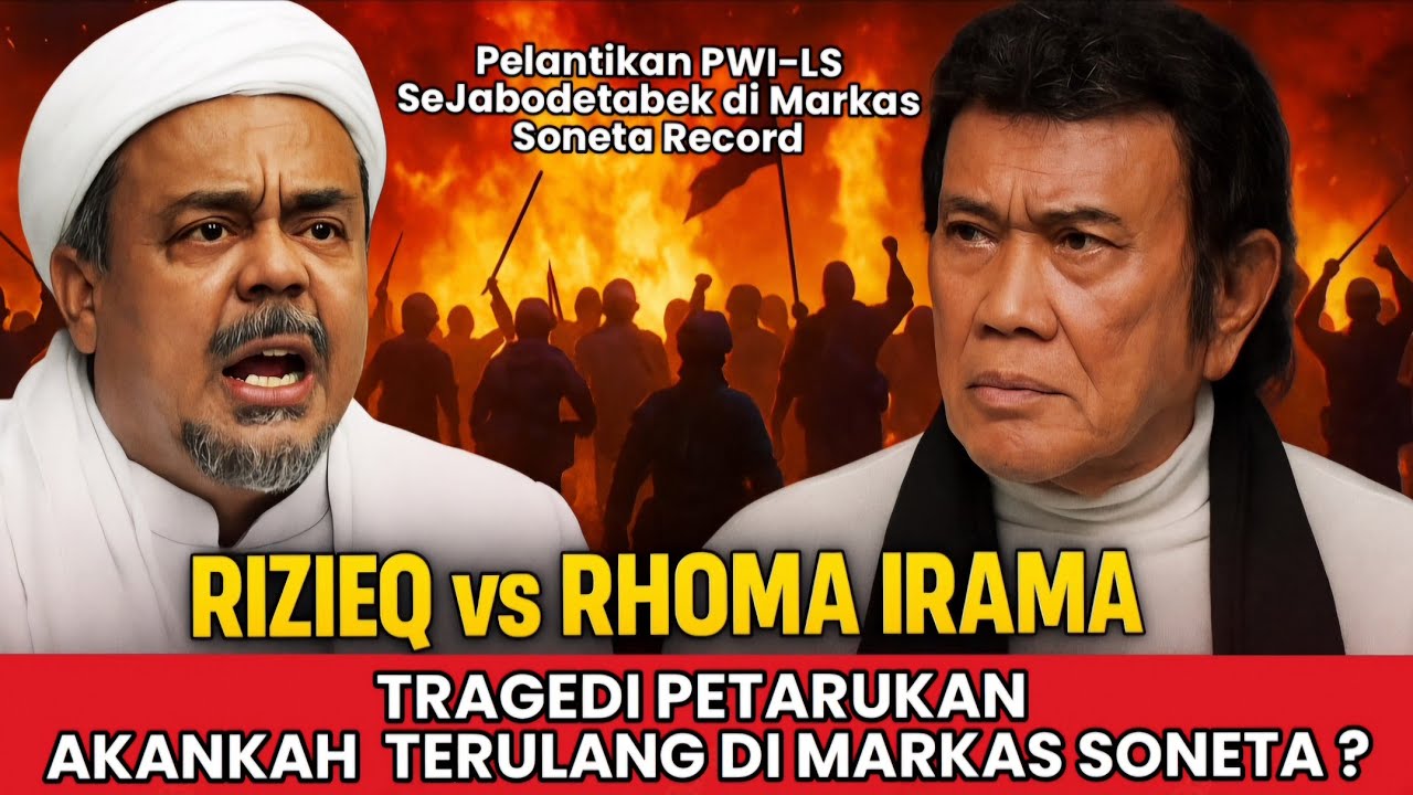 Rhoma Irama Tantang Rizieq: PWI-LS SeJabodetabek Dilantik di Studio Soneta