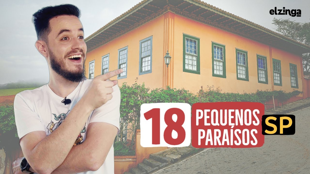 CIDADES PEQUENAS que você PRECISA CONHECER em SÃO PAULO