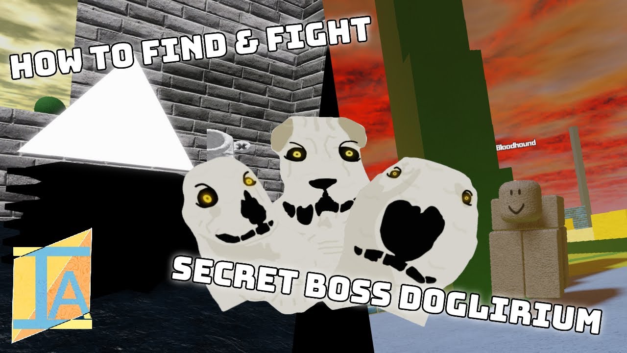 HOW TO FIND AND FIGHT THE NEW SECRET BOSS DOGLIRIUM IN ITEM ASYLUM!