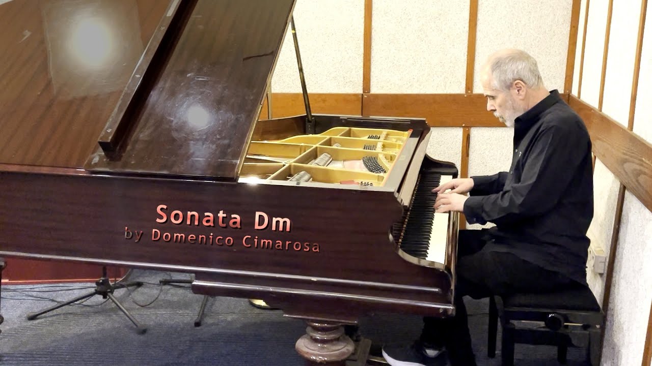 Haim Shapira piano Sonata Dm by Domenico Cimarosa