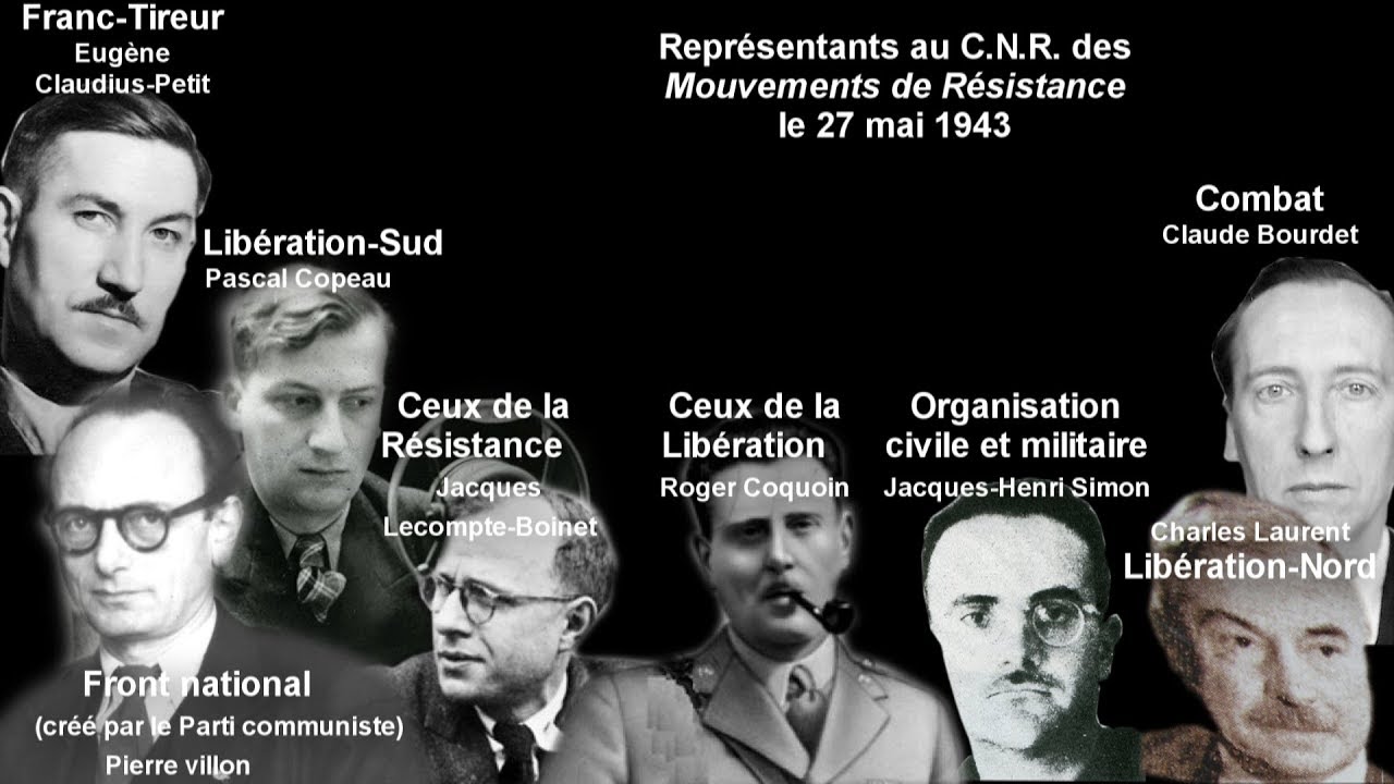 Une histoire du Conseil National de la Résistance (CNR)