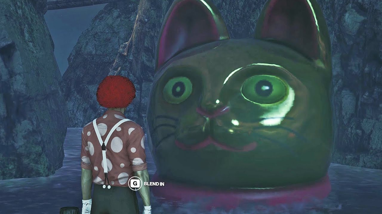 Hitman 3 - Ambrose Island - Meeting the Giant Cat