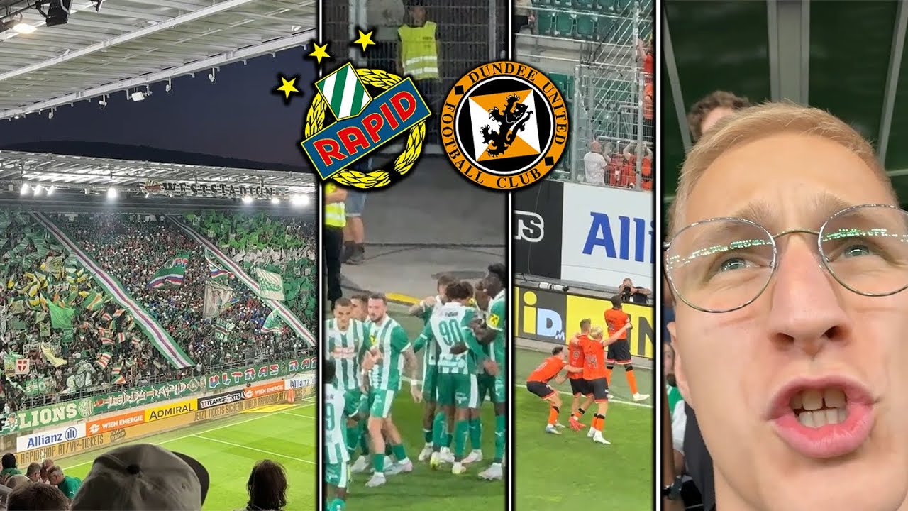 SK RAPID vs. DUNDEE UNITED | die Chancenverwertung...