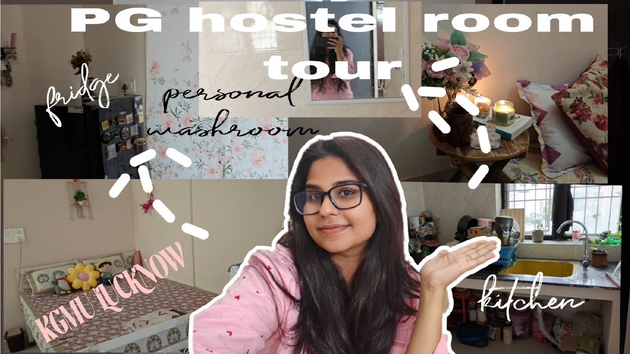 Part 2 :KGMU PG hostel room tour🩺👩🏻‍⚕️🌸🏢  
