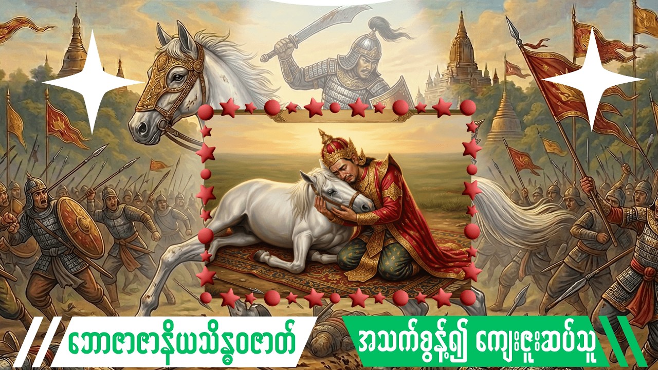(၈)ဘောဇာဇာနိယသိန္ဓဝဇာတ်(အသက်စွန့်၍ ကျေးဇူးဆပ်သူ)