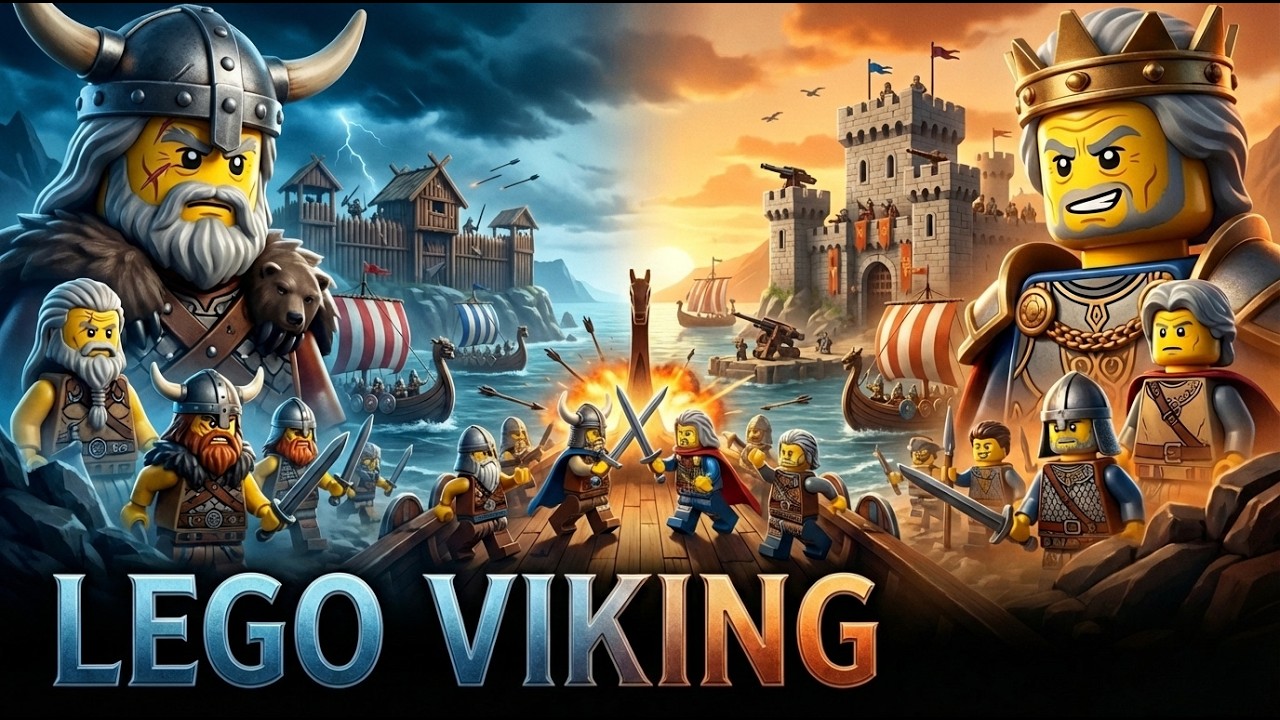 LEGO Viking Conquest | LEGO Medieval Animation | Full Episode 5