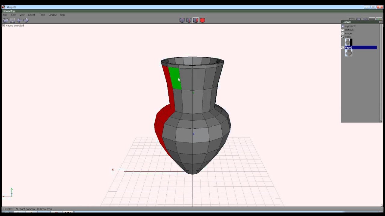 How to moddel and skin in Wings3D Moddelieren und skinnen in Wings 3D