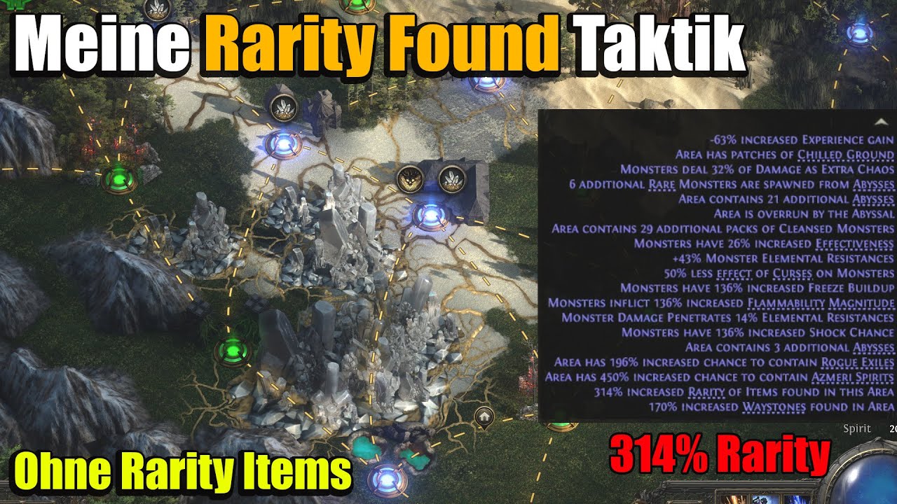 PoE 2 | Meine Rarity Found Taktik