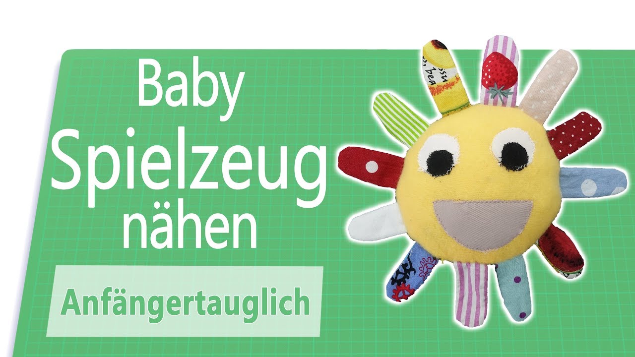 Eigenes Spielzeug für Babies nähen [perfekt für Stoffreste]