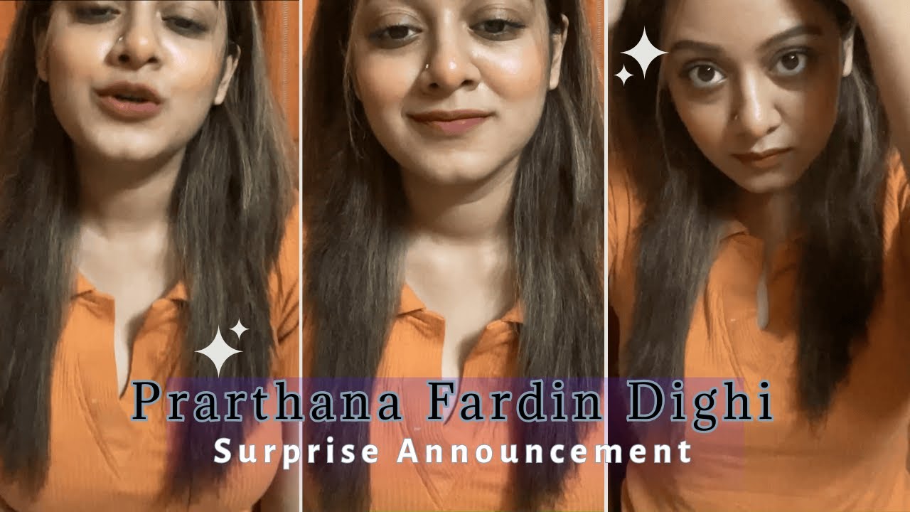 Surprise announcement Prarthana Fardin Dighi Was Live Facebook | prarthana fardin dighi movies
