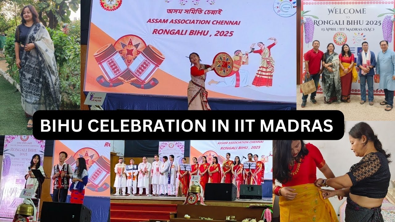 Assamese Bihu in IIT MADRAS 🙏🏻