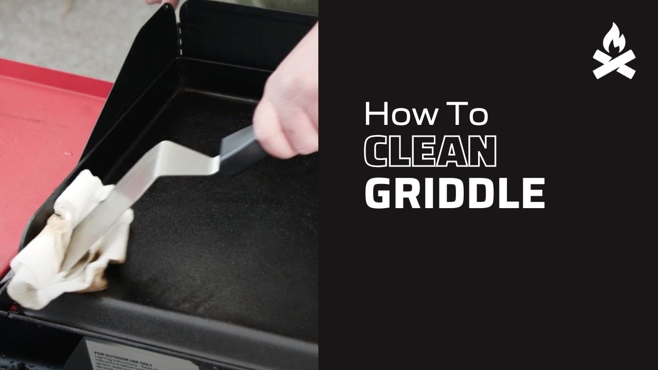 How to Clean a Griddle | Camp Chef Support