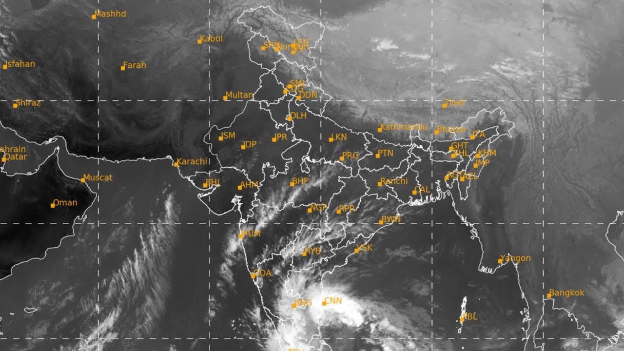 Cyclone Ditwah Spurs Red Warning for Tamil Nadu and Puducherry Coast @MausamStation