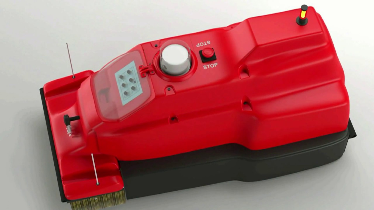 D-Scraper Robot per la fresatura delle lettiere avicole