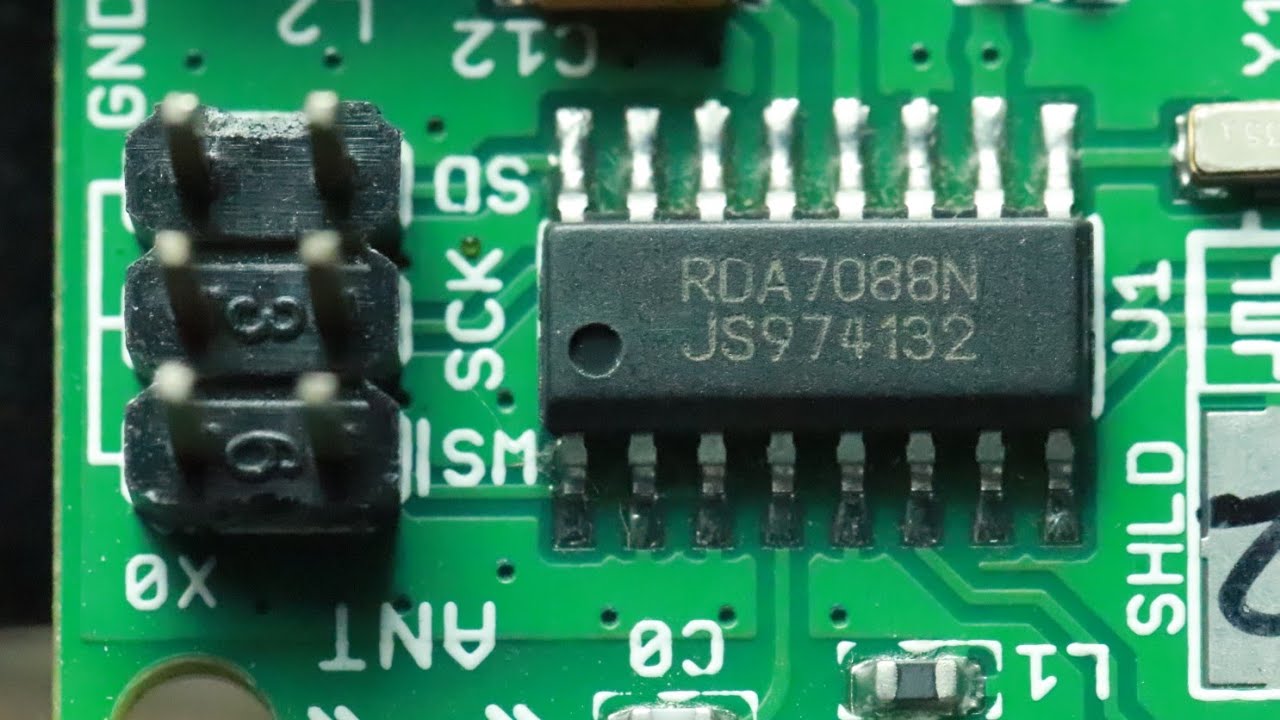 FM tuner - RDA5807 - CH341
