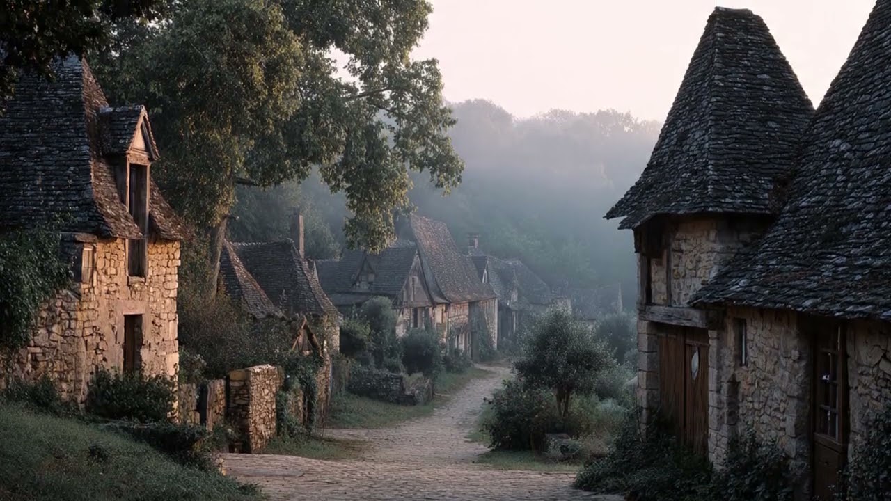 Medieval Relaxing Music | Fireplace Ambience for Study & Sleep